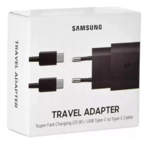 Cargador Rápido Samsung Original Tipo C 25w Pd + Cable USB-C