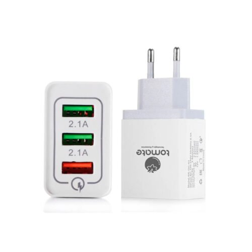 CARGADOR 36W TRAVER CHARGER  TOMATE T-CH002 - BF25%off