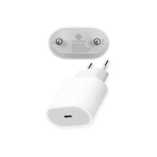CARGADOR DE PARED TOMATE USB 20W 3.0  T-CH001