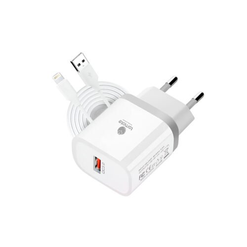 CARGADOR W + CABLE T-CH010 TOMATE - LIGHTNING - BF25%off