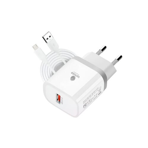 CARGADOR 20W + CABLE T-CH008 TOMATE - MICRO - BF25%off