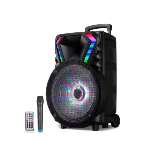 PARLANTE PORTABLE 15¨+ MICRO+ CONTROL LT-1517BT C/RUEDAS