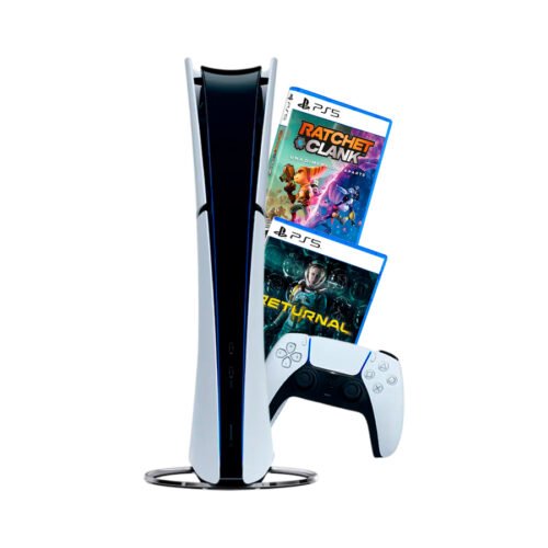 CONSOLA SONY PS5 SLIM DIGITAL - Tomate