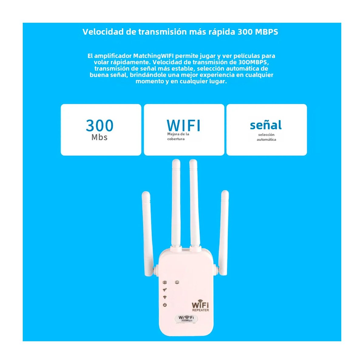 Repetidor - Amplificador WiFi WR9533 - Imagen 5