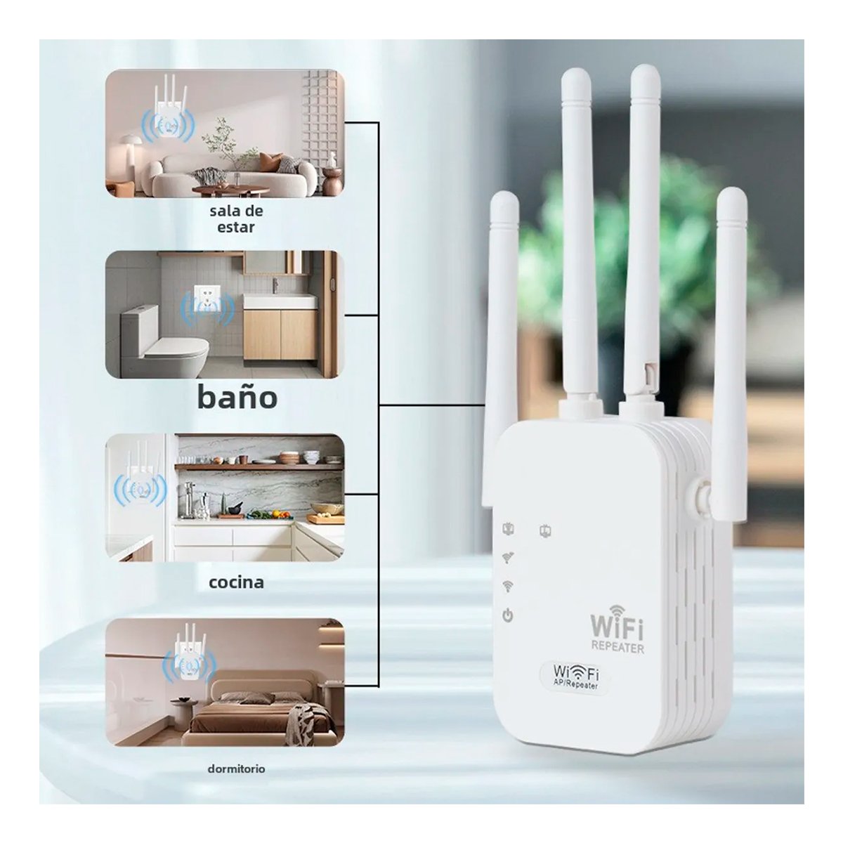 Repetidor - Amplificador WiFi WR9533 - Imagen 4