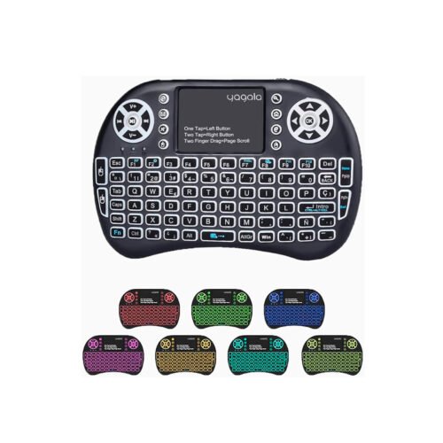 Mini Teclado Inalámbrico RGB para Smart TV