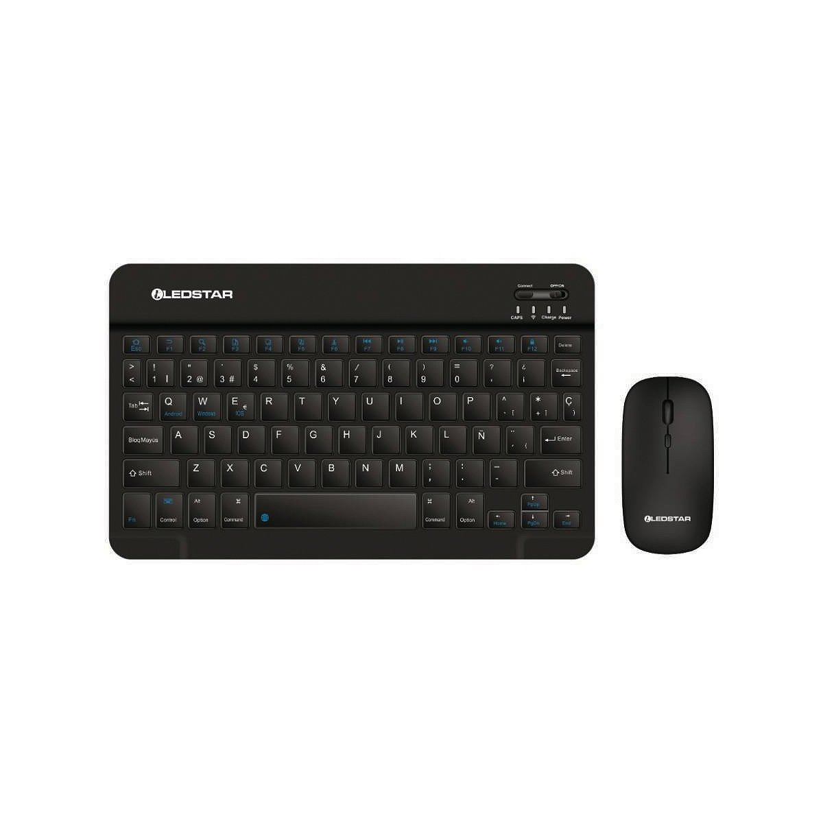 Teclado con Mouse Inalámbrico LedStar - Li-t01