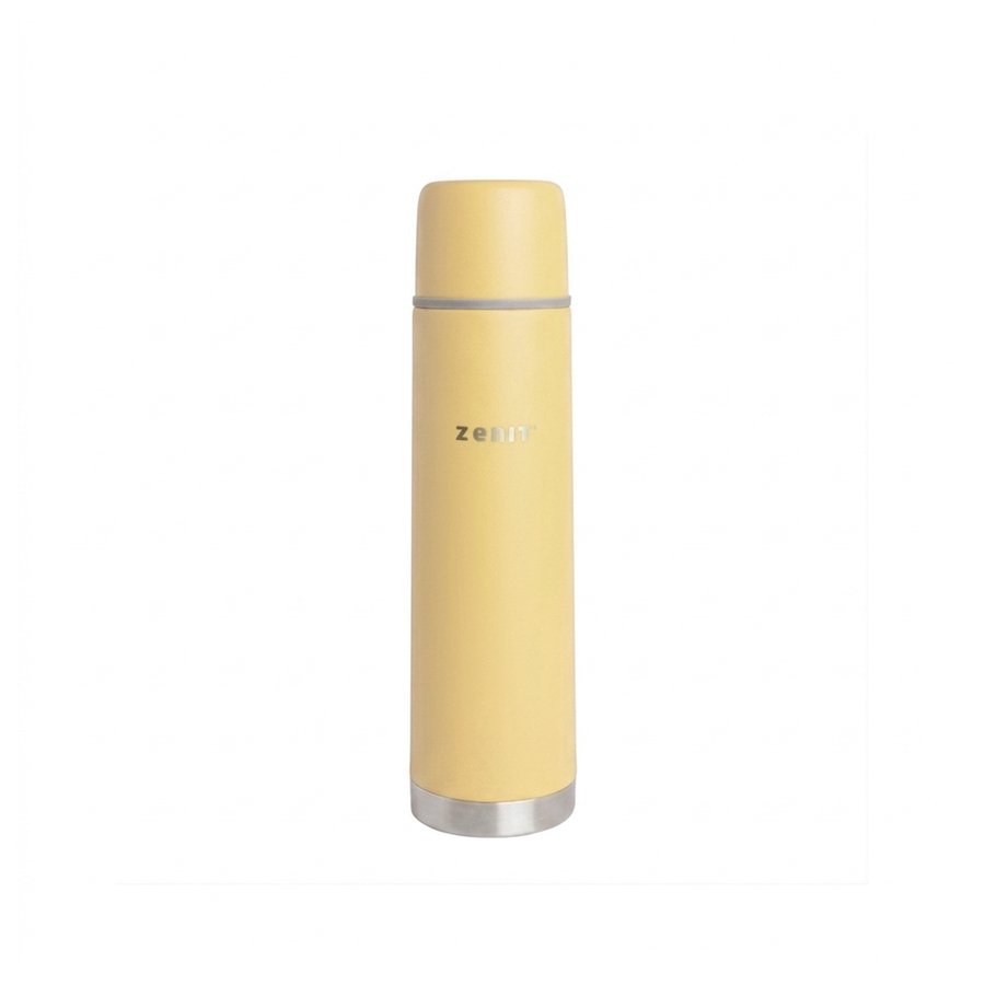 TERMO AC. INOX ZENIT BALA 1LITRO AMARILLO PASTEL Z100XZY