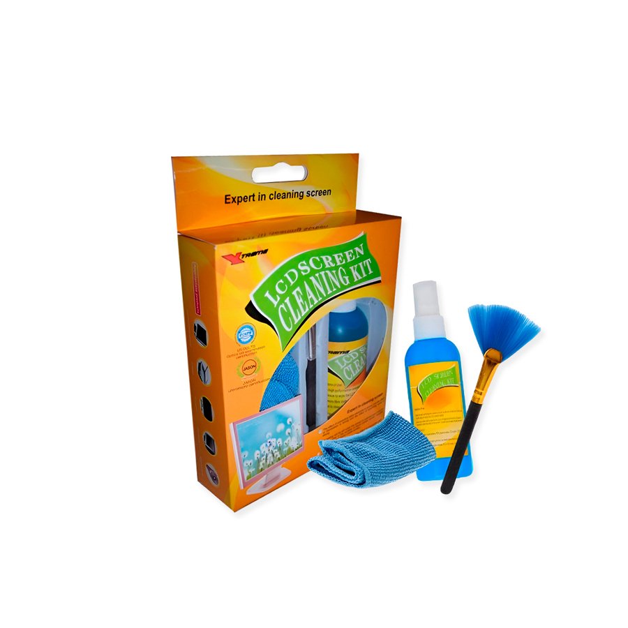 SET DE LIMPIEZA P/NOTEBOOK ( LIQUIDO+FRANELA+PINCEL )