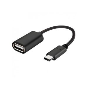 CABLE OTG USB TIPO C - Negro y Blanco