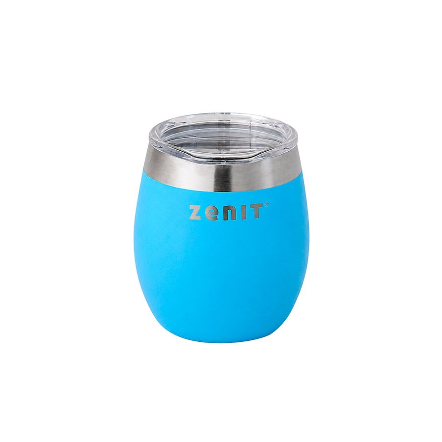 MATE AC. INOX ZENIT C/TAPA TURQUEZA Z10017A