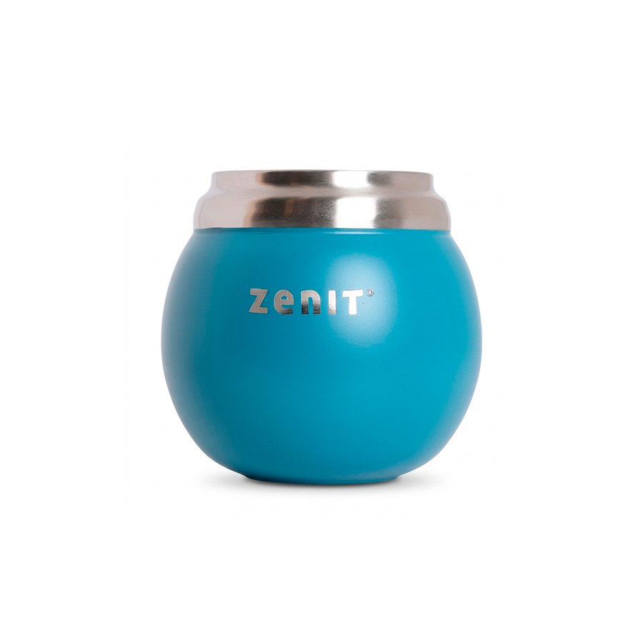 MATE AC. INOX ZENIT 120ML AZUL PETRÓLEO ZVB028AP