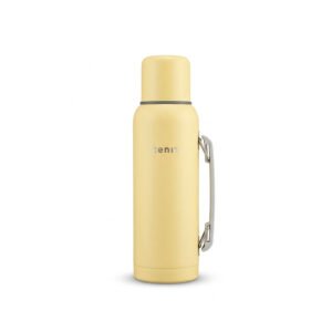 TERMO AC. INOX C/MANIJA 1LITRO ZENIT AMARILLO P Z100XZ1Y
