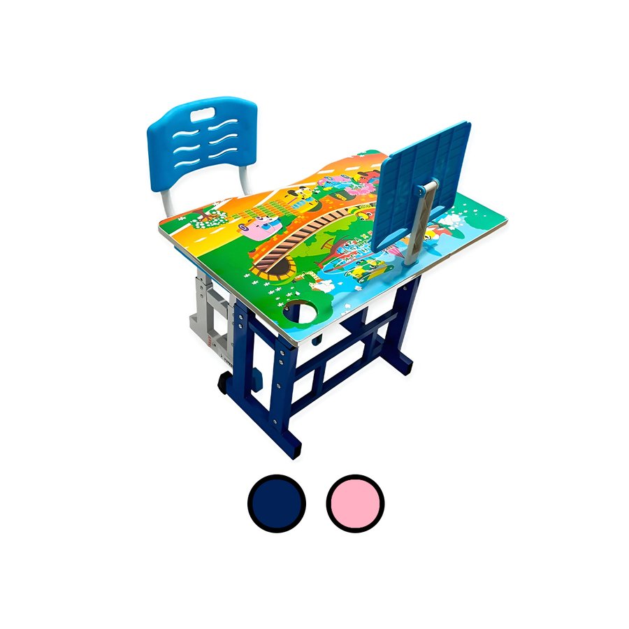 ESCRITORIO + SILLA INFANTIL REFORZADO