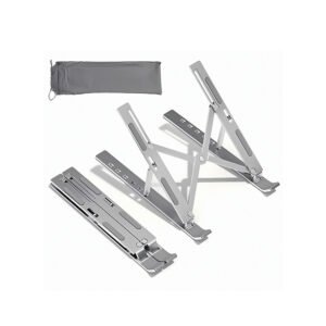 SOPORTE PLEGABLE NOTEBOOK ALUMINIO HASTA 18 PULGADAS