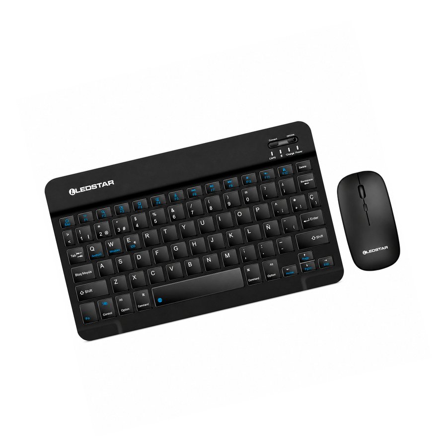 COMBO TECLADO + MOUSE INALAMBRICO LEDSTAR LI-T01