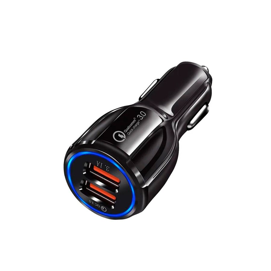 CARGADOR AUTO FAST2 USB 3.0 JK QUALCOMM CHIP 12/24 VLTS 3.1
