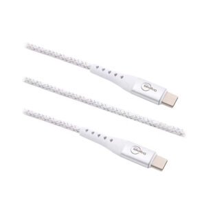 CABLE IPLACE USB-C A USB-C 1.2MTS BLANCO