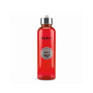 BOTELLA ZENIT PLASTICA 500ML ROJO Z002R