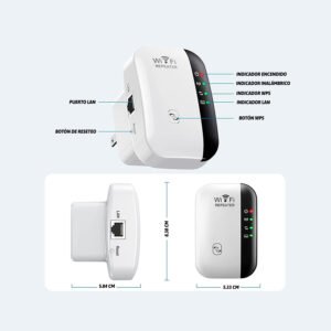 REPETIDOR / AMPLIFICADOR WIFI M30