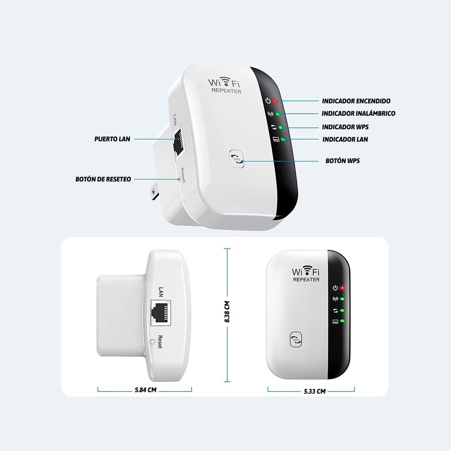 REPETIDOR / AMPLIFICADOR WIFI M30