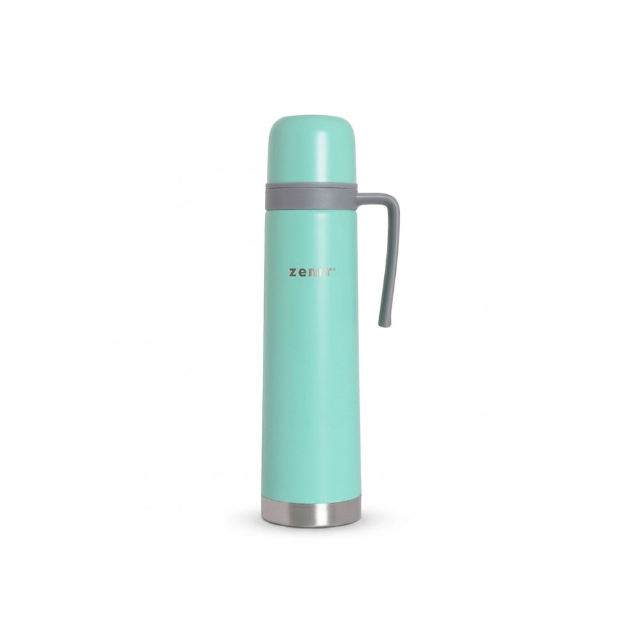 TERMO AC INOX  C/MANIJA RÍGIDA 750ML ZENIT CELESTE PASTEL