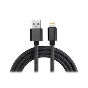 CABLE ACORDONADO USB - LIGHTNING 1 METRO