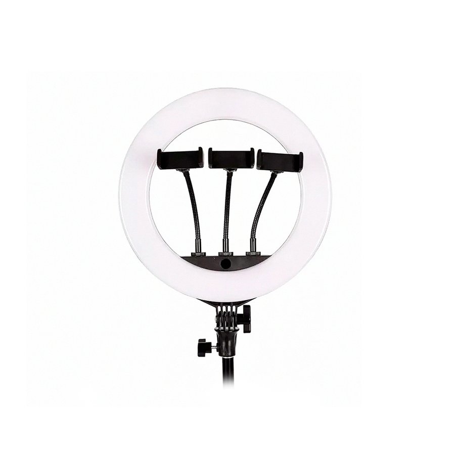 ARO DE LUZ LED 36CM C/PORTA CELULAR LJJ-36