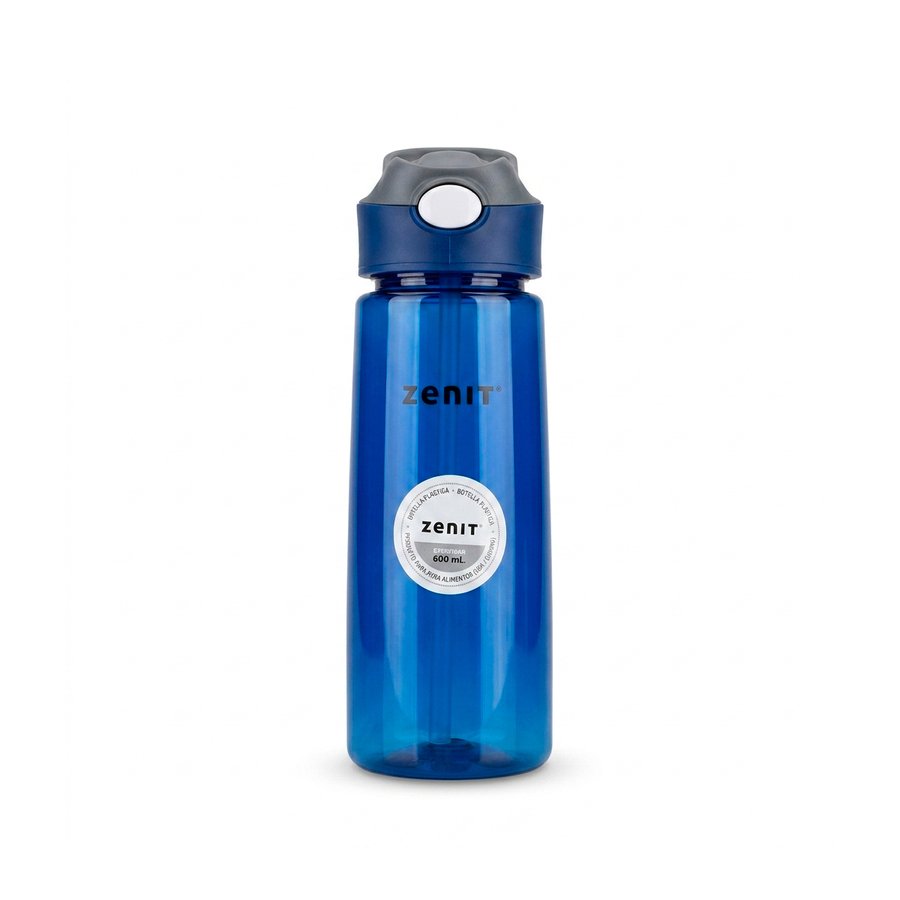 BOTELLA DEPORTIVA ZNT 600ML AZUL AZ/BL Z065A