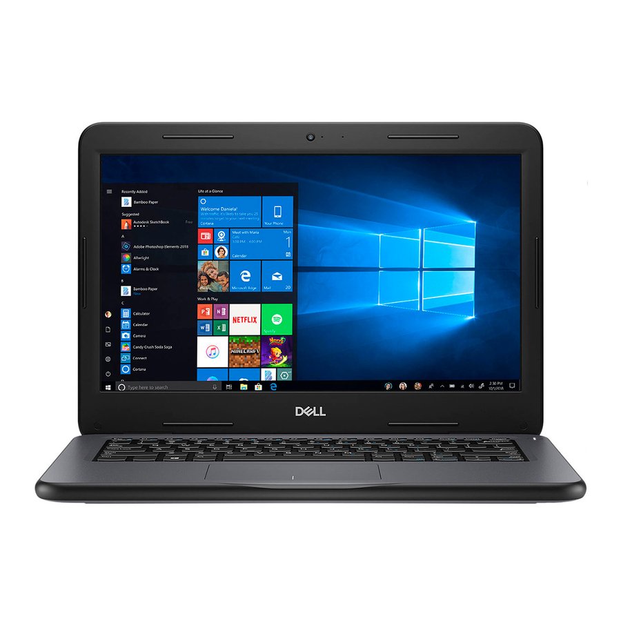 NOTEBOOK DELL 3300 i3 - 7th Gen - 4G Ram 128 GB SSD Grado A