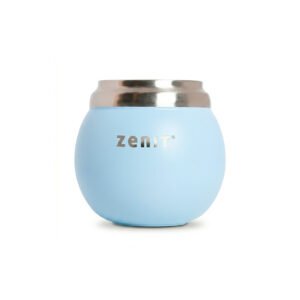 MATE AC. INOX ZENIT 120ML CELESTE PASTEL ZVB028C