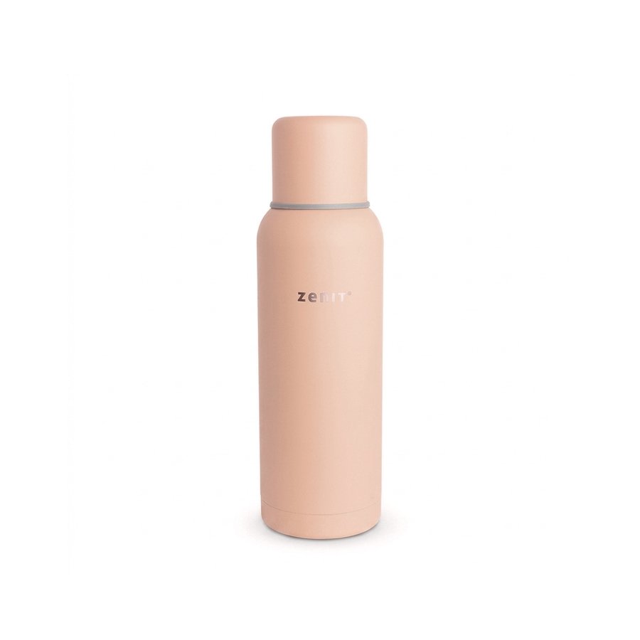 TERMO AC. INOX ZENIT BALA 1LITRO ROSA PÁLIDO Z100XZP