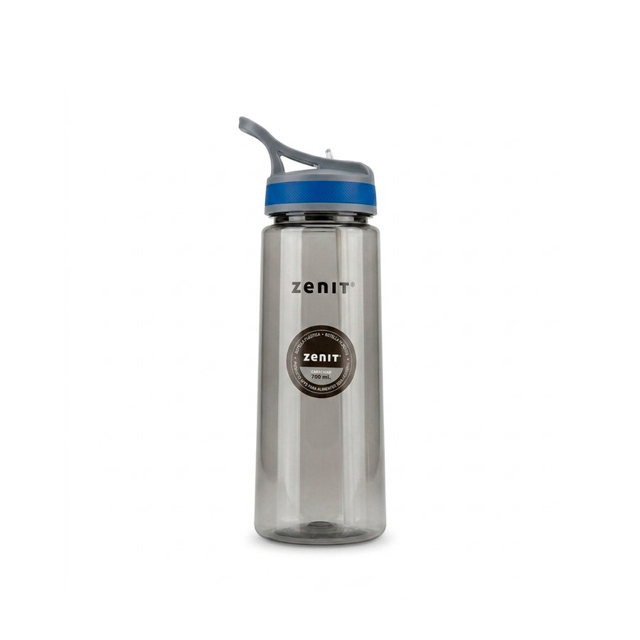BOTELLA DEPORTIVA ZENIT 700ML GRIS GR/AZ Z015G