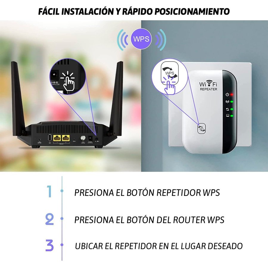 REPETIDOR / AMPLIFICADOR WIFI M30