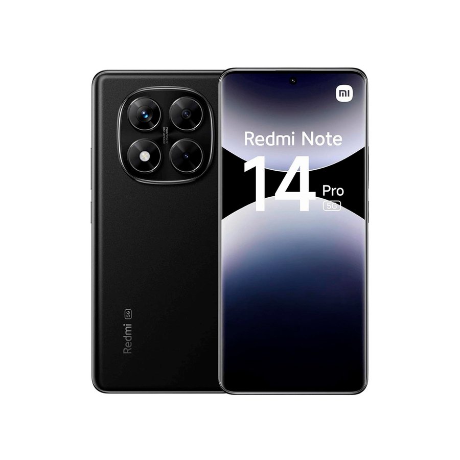 CELULAR LIBRE REDMI NOTE 14 PRO 5G 8GB+256 - MIDNIGHT BLACK