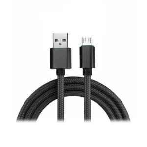 CABLE ACORDONADO USB - MICRO 3 METROS