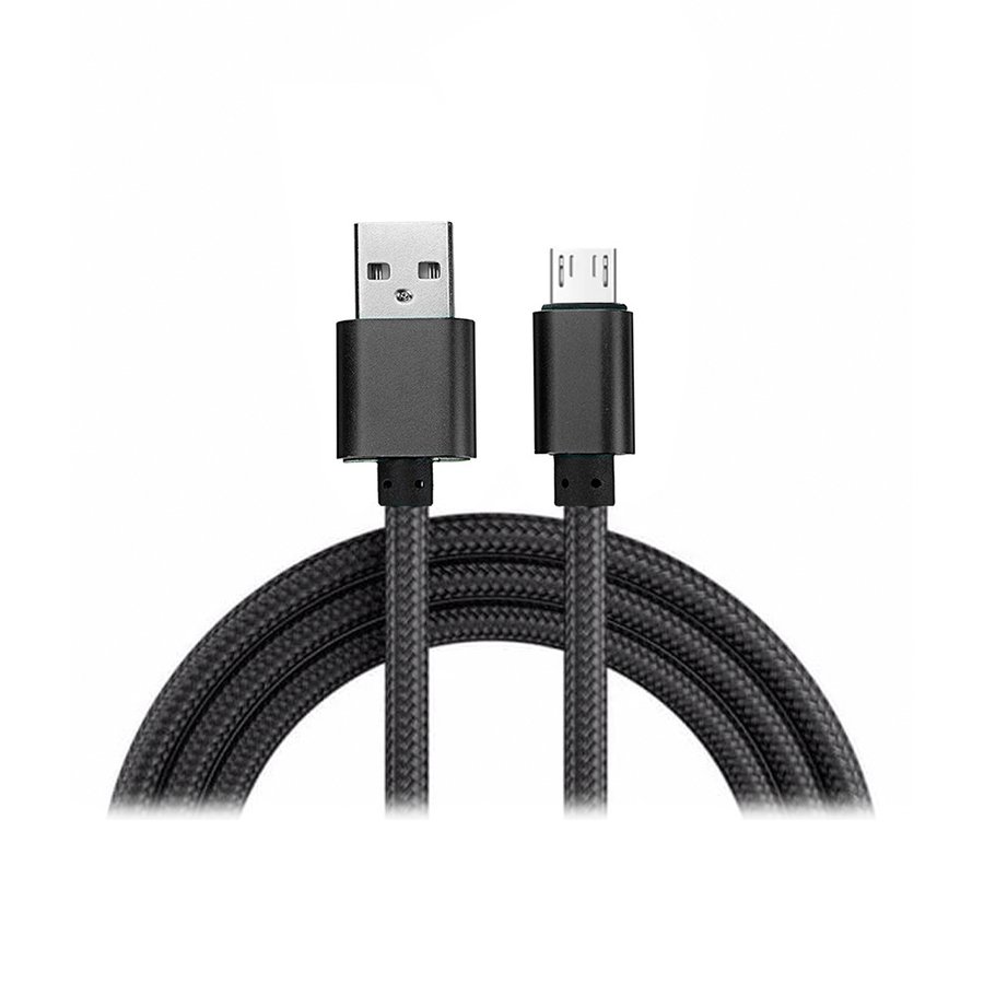 CABLE ACORDONADO USB - MICRO 3 METROS