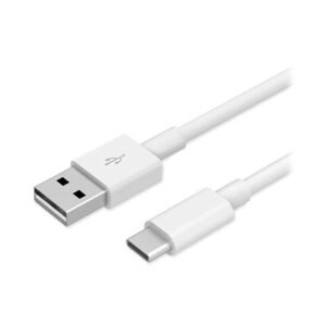 CABLE USB TIPO C / 1 MT / BLANCO / BULK / JK