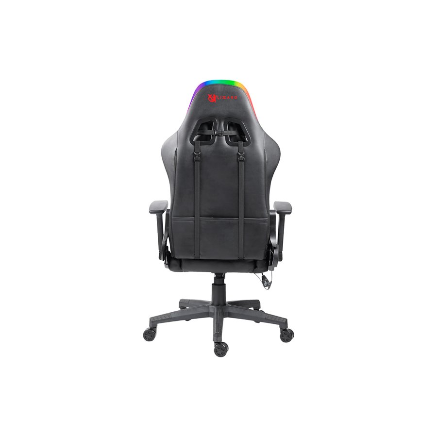 SILLA GAMER XZZ-SG-04 - X-LIZZARD CON LUCES RBG