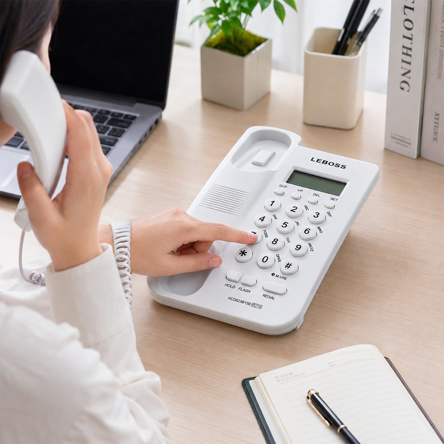 TELEFONO FIJO LEBOSS B371 HCD3588