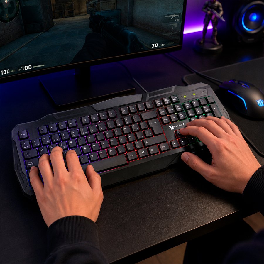 TECLADO GAMER XLIZZARD USB XZZ TE 01