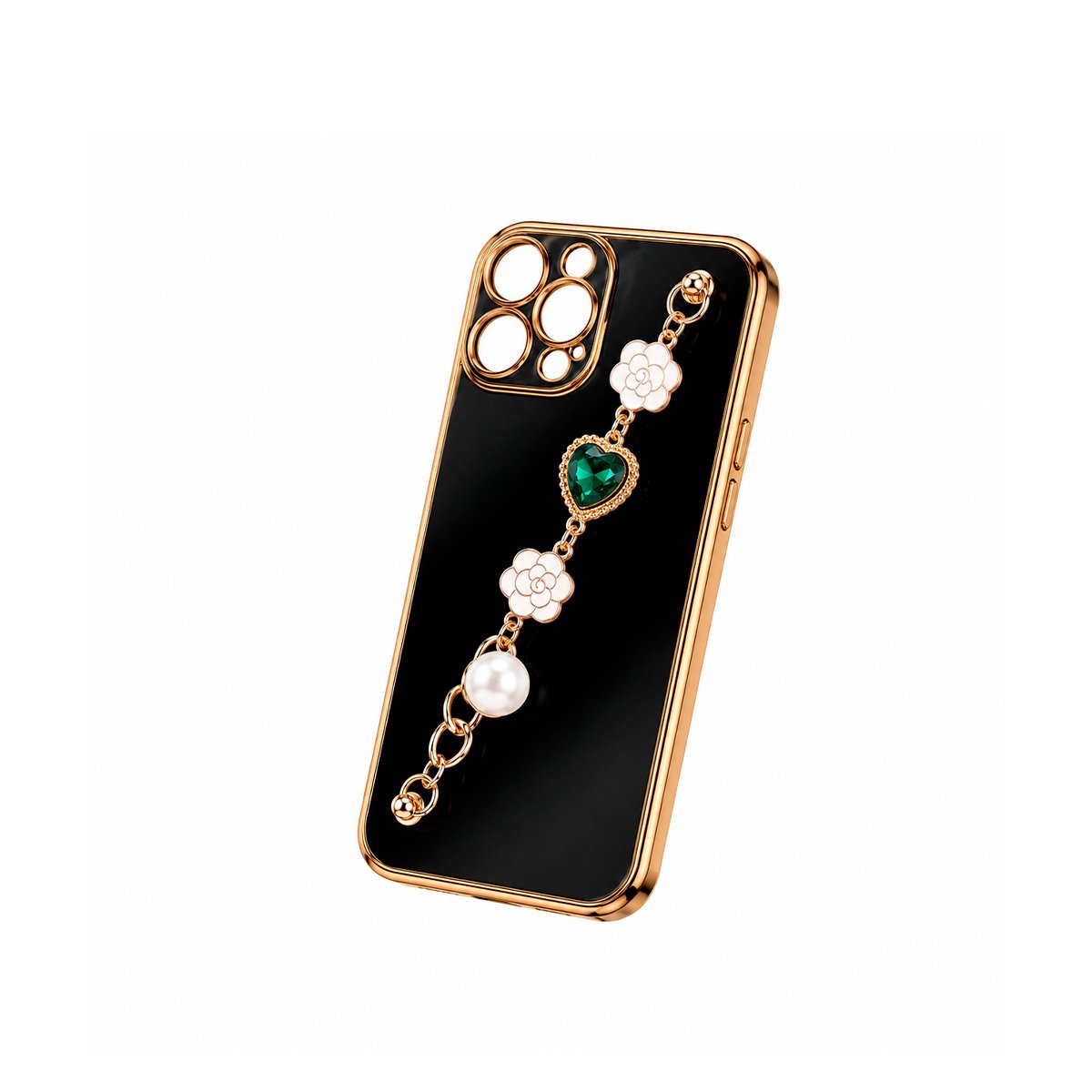 Case TPU Con Cadena - Negro
