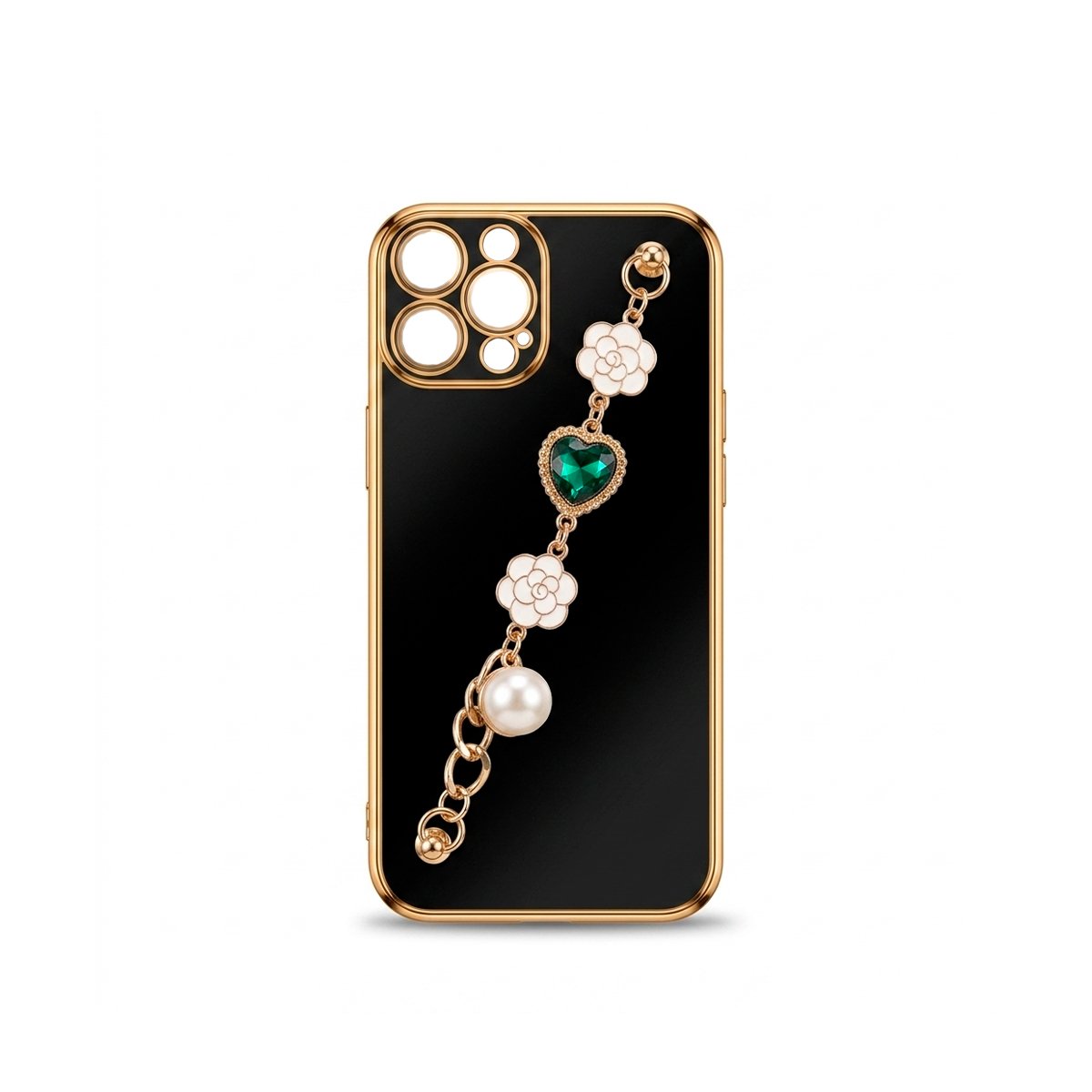 Case TPU Con Cadena - Negro