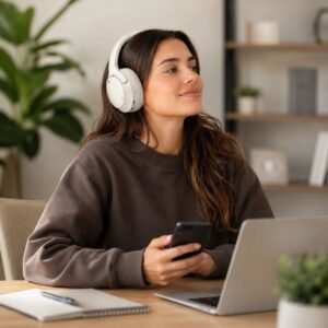 AURICULAR HONOR HEADPHONE BLANCO