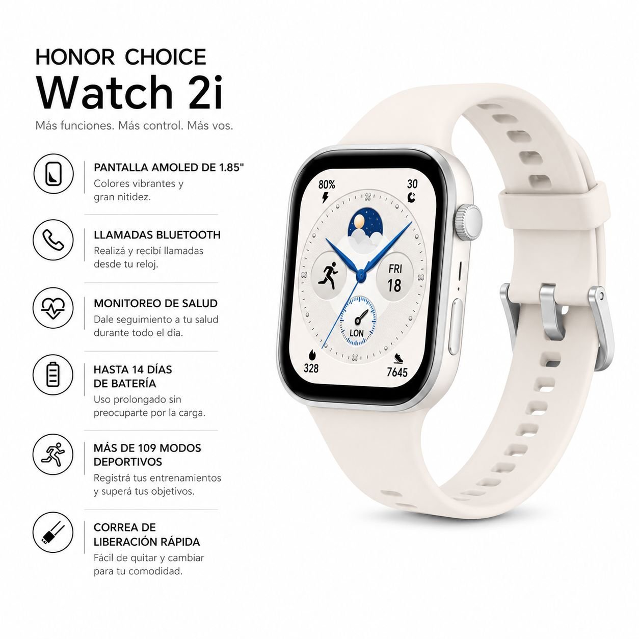 HONOR WATCH 2i WHITE