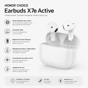 HONOR EARBUDS X7E ACTIVE WHITE