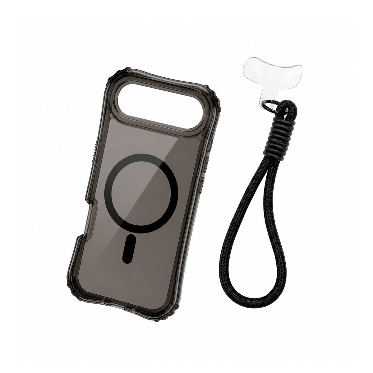 Case Silicona Reforzada con Manilla - Negros