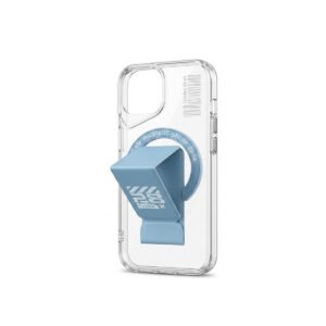 Case Transparente Con Soporte - Azul Patel