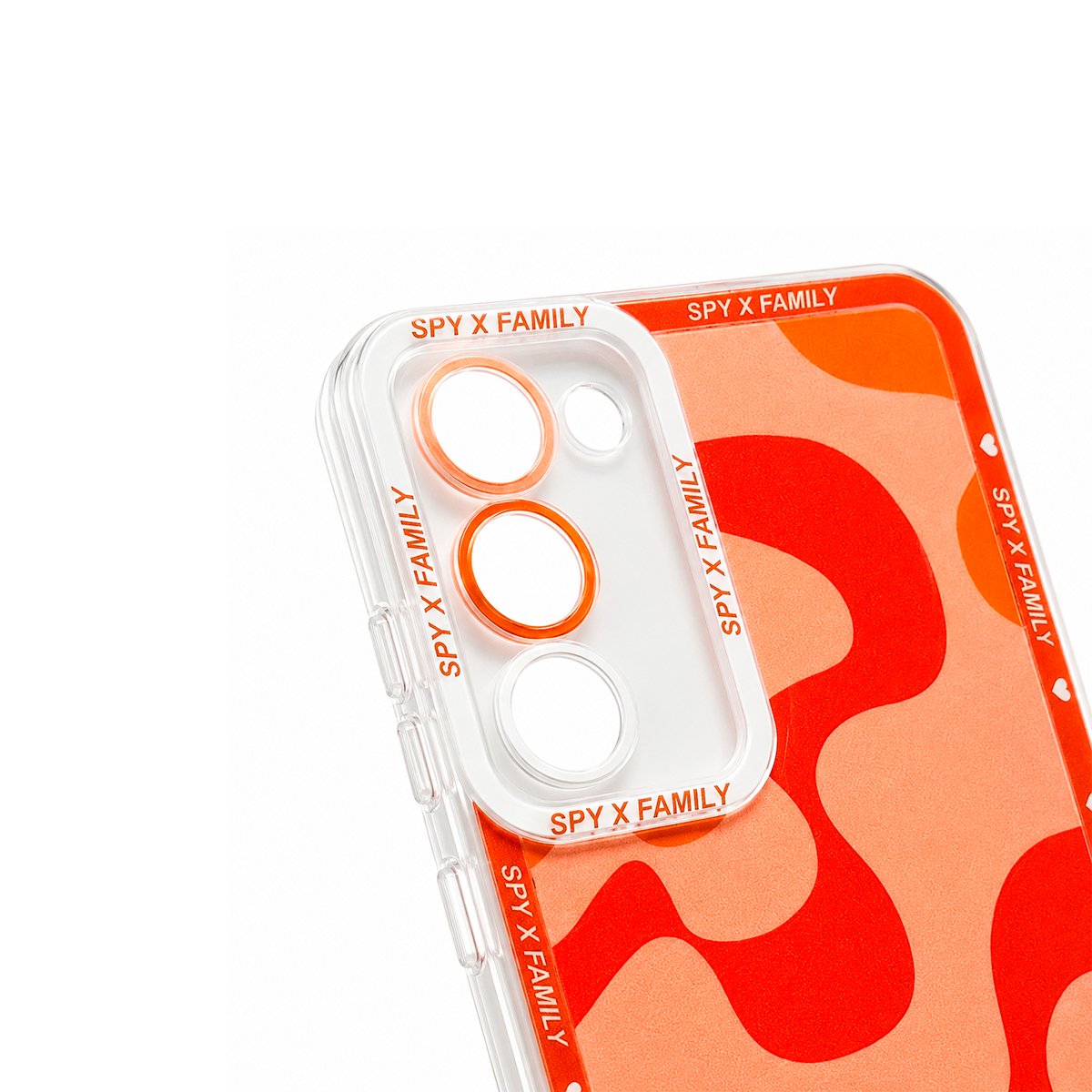 Case TPU Figuras - Naranja Floral