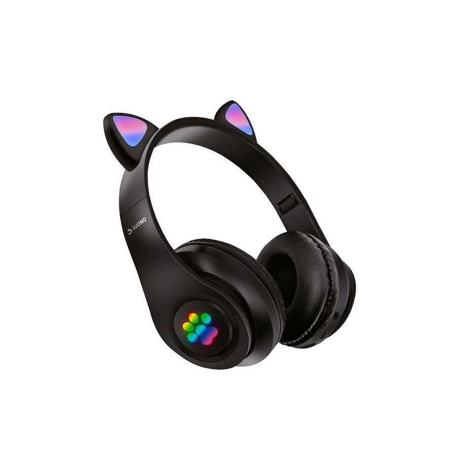 AURICULAR + MANOS LIBRE VINCHA RGB LIGHT CXT-B39M CATS USB